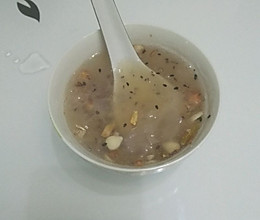 藕粉杏仁茶的做法
