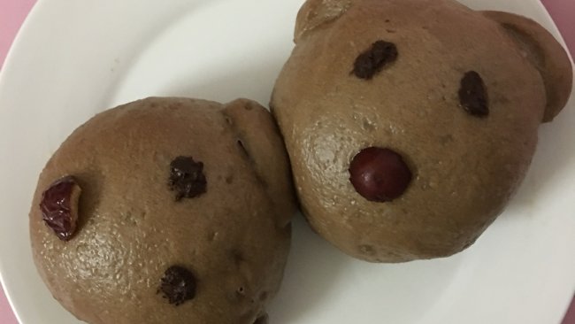 小熊馒头的做法