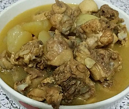 土豆炖鸡肉的做法