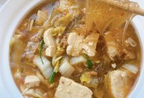 白菜猪肉炖粉条的做法