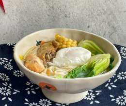 #中小学生做饭指南#鸡汤面的做法