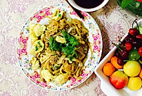 快手早餐-肉丝炒饼的做法