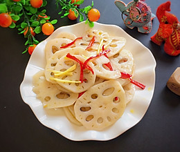 陕西炝莲菜-桓桓爸出品#做道好菜，自我宠爱！#的做法