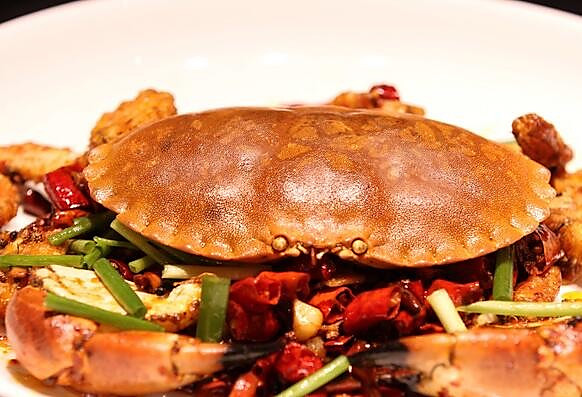 炒面包蟹的做法