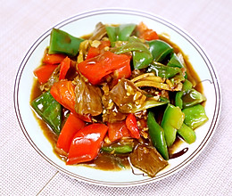烧牛肉片的做法