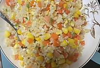 玉米虾仁蛋炒饭的做法