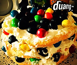 裸蛋糕戚风的做法