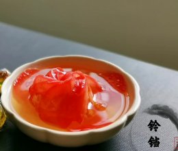 零食入菜超美味--话梅糖渍蕃茄的做法