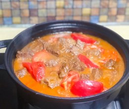 贴秋膘  牛肉爱上西红柿【西红柿炖牛肉】的做法