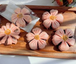 #我的女神“饭”儿#豆沙桃花酥的做法
