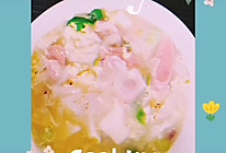 豆腐火腿鸡蛋汤的做法