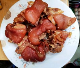 #刘畊宏女孩减脂饮食#红烧猪蹄的做法