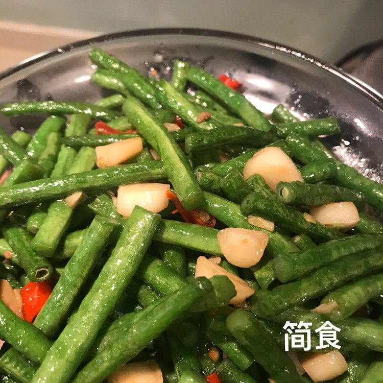 清炒豇豆的做法