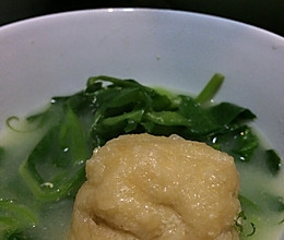 油豆腐汤的做法