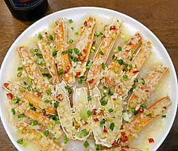 蒜蓉粉丝蒸松叶蟹的做法