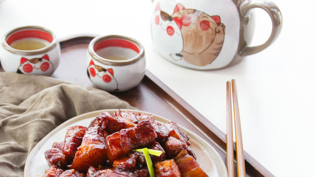 电饭煲做快手红烧肉的做法