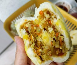 清爽素馅包的做法