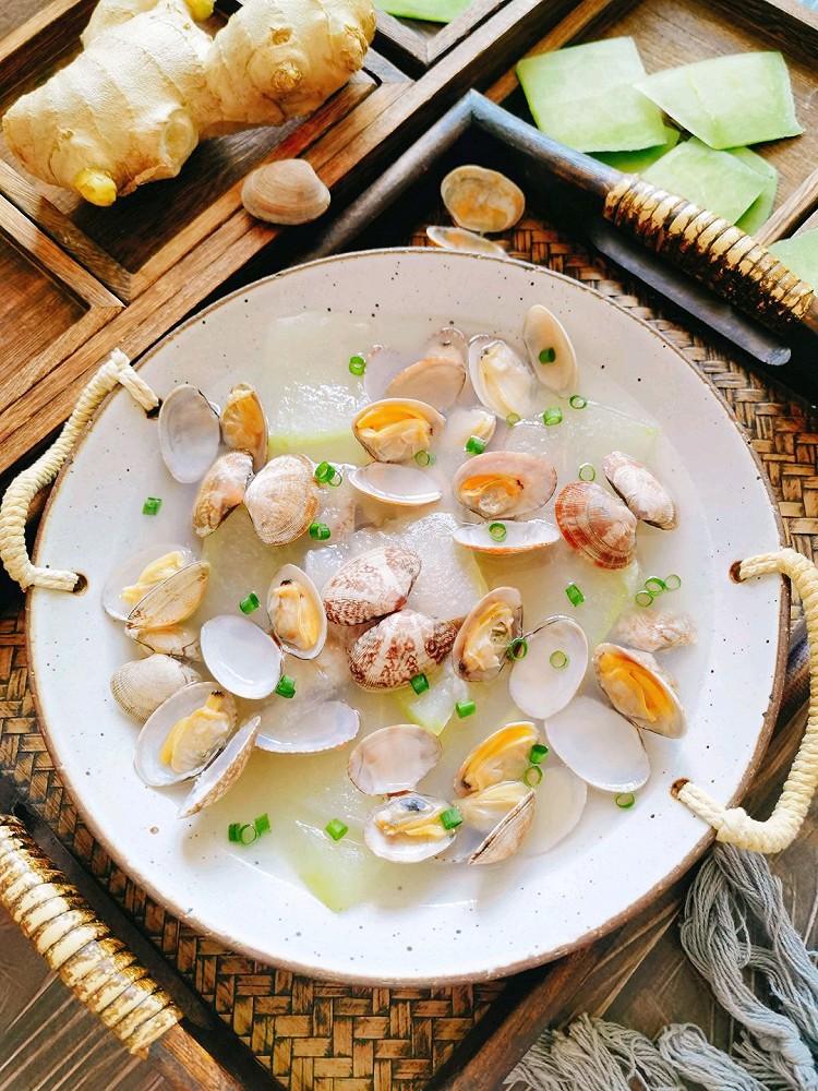 花蛤冬瓜汤的做法