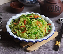 清炒南瓜丝#一人一道拿手菜#的做法