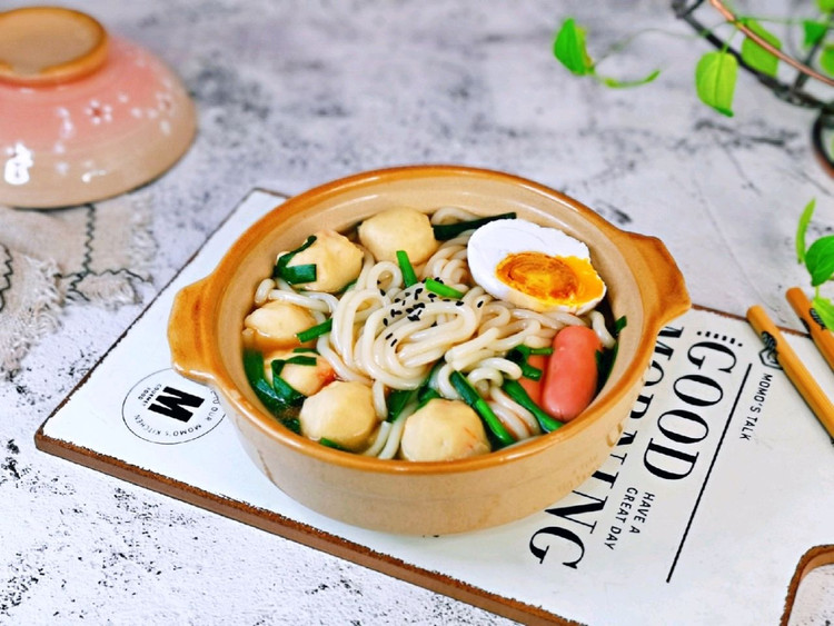 虾丸米粉的做法