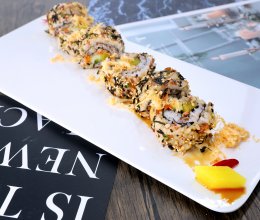 泡菜肉松寿司的做法