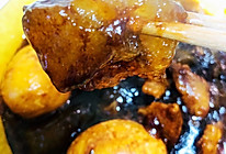 山芋粉鸡蛋烧肉的做法