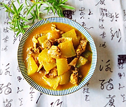 咖喱冬瓜鸭肉的做法