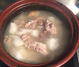 萝卜排骨汤的做法