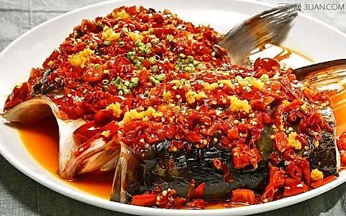 剁椒鱼头之鸿运连连的做法