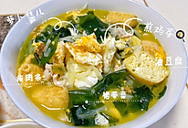 裙带萝卜丝煎鸡蛋汤的做法