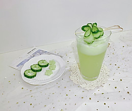 #夏日开胃餐#黄瓜气泡水的做法