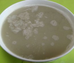 乐乐自家菜--绿豆莲子糊的做法