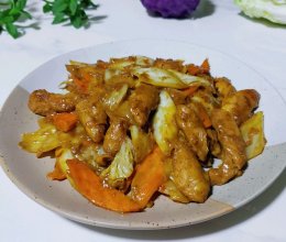 酸辣肉片脆白菜的做法