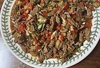 碎炒牛肉的做法