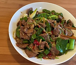 家庭版小炒牛肉的做法