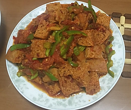 辣炒面筋的做法
