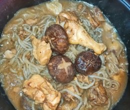 小鸡炖蘑菇的做法