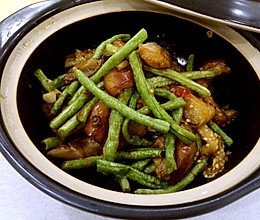 米饭杀手之茄子烧豆角的做法