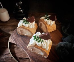 伯爵红茶蛋糕卷#浪漫七夕 共度“食”光#的做法