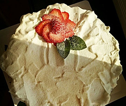 草莓裸蛋糕，适合新手的做法