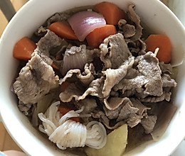 日式牛肉土豆的做法
