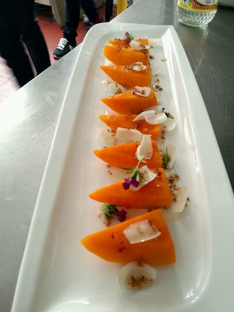 桂花蜂蜜蒸金瓜百合的做法