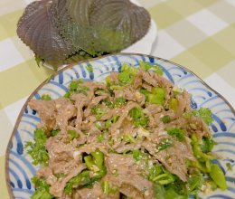 凉拌牛肉的做法