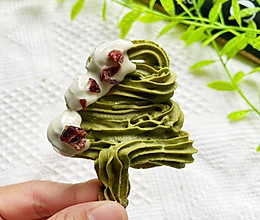 圣诞树抹茶手指麻薯的做法