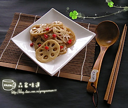 夏季里的开胃菜——【糖醋藕片】的做法