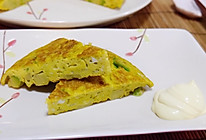 牛油果鸡蛋饼的做法