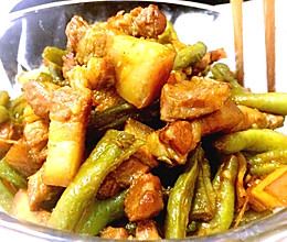 豆角红烧肉的做法