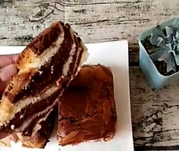 斑马纹蛋糕的做法