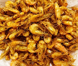 香炸小白虾的做法