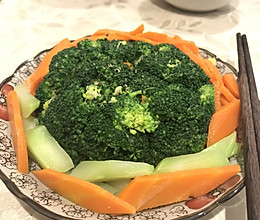 炝拌西兰花的做法